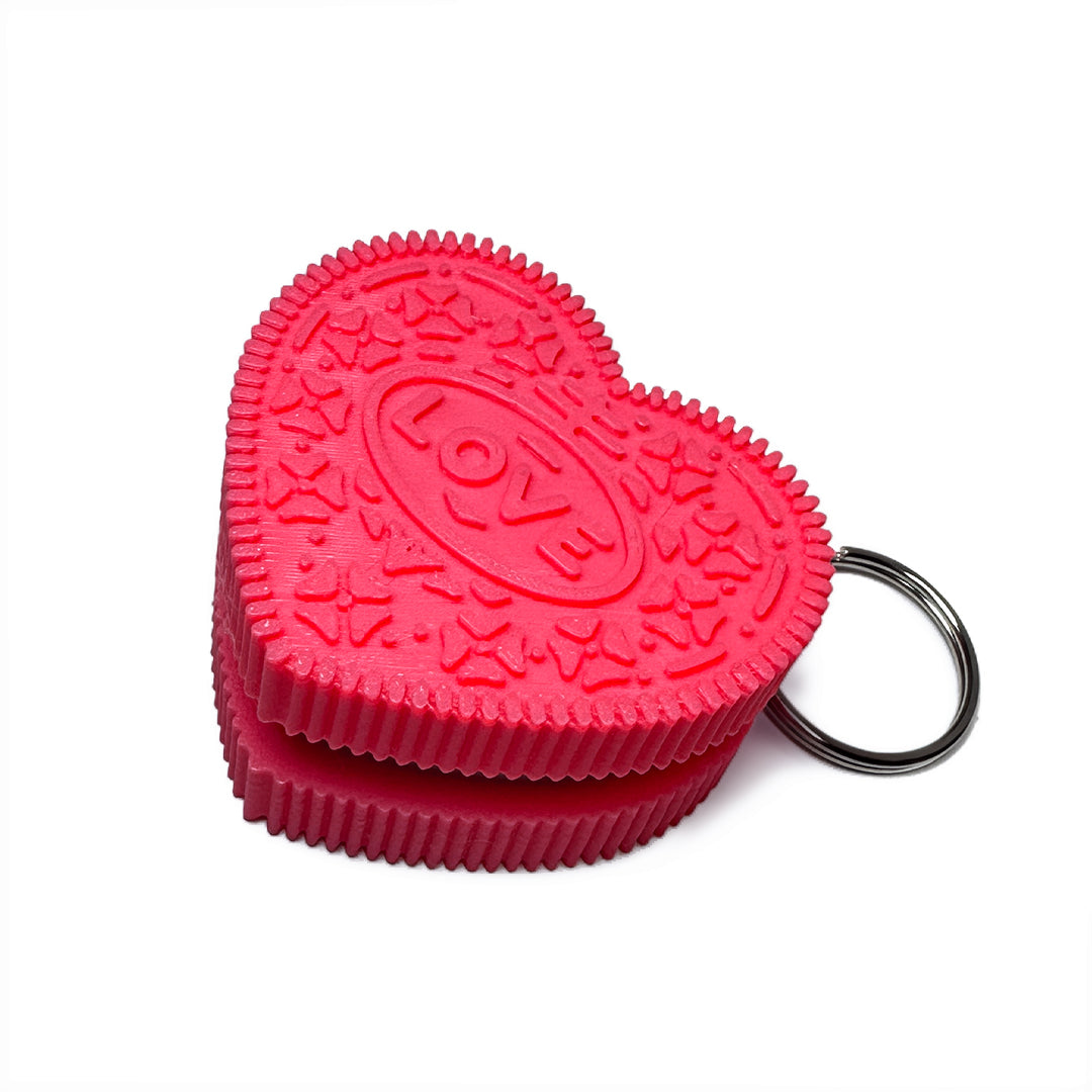 Cookie Love Fidget Clicker Keyring