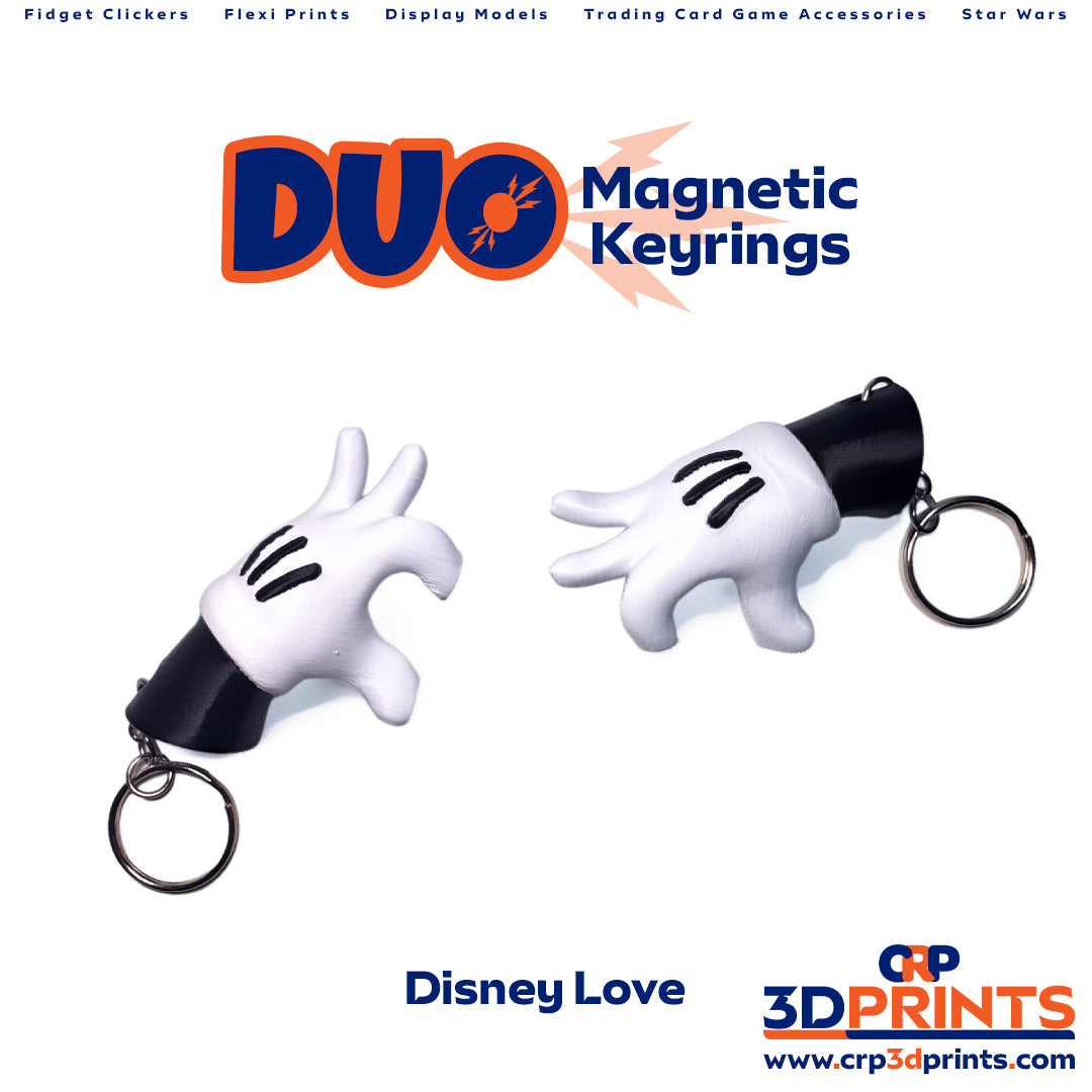 Duo Magnetic Keyring Set