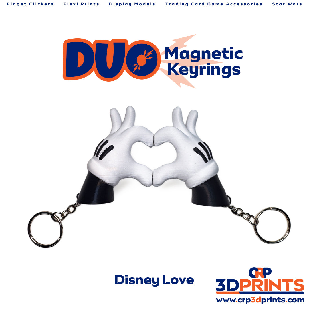 Duo Magnetic Keyring Set