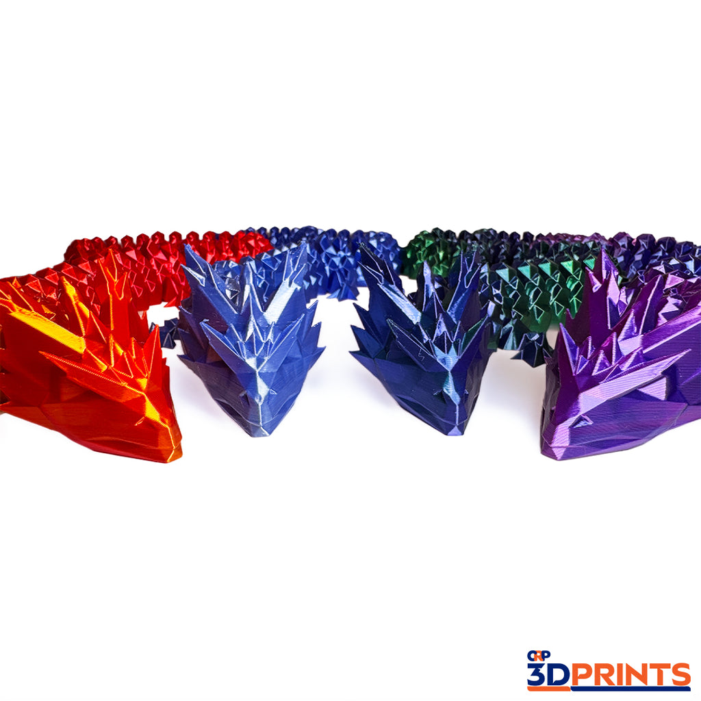 60cm Flexi Crystal Dragon
