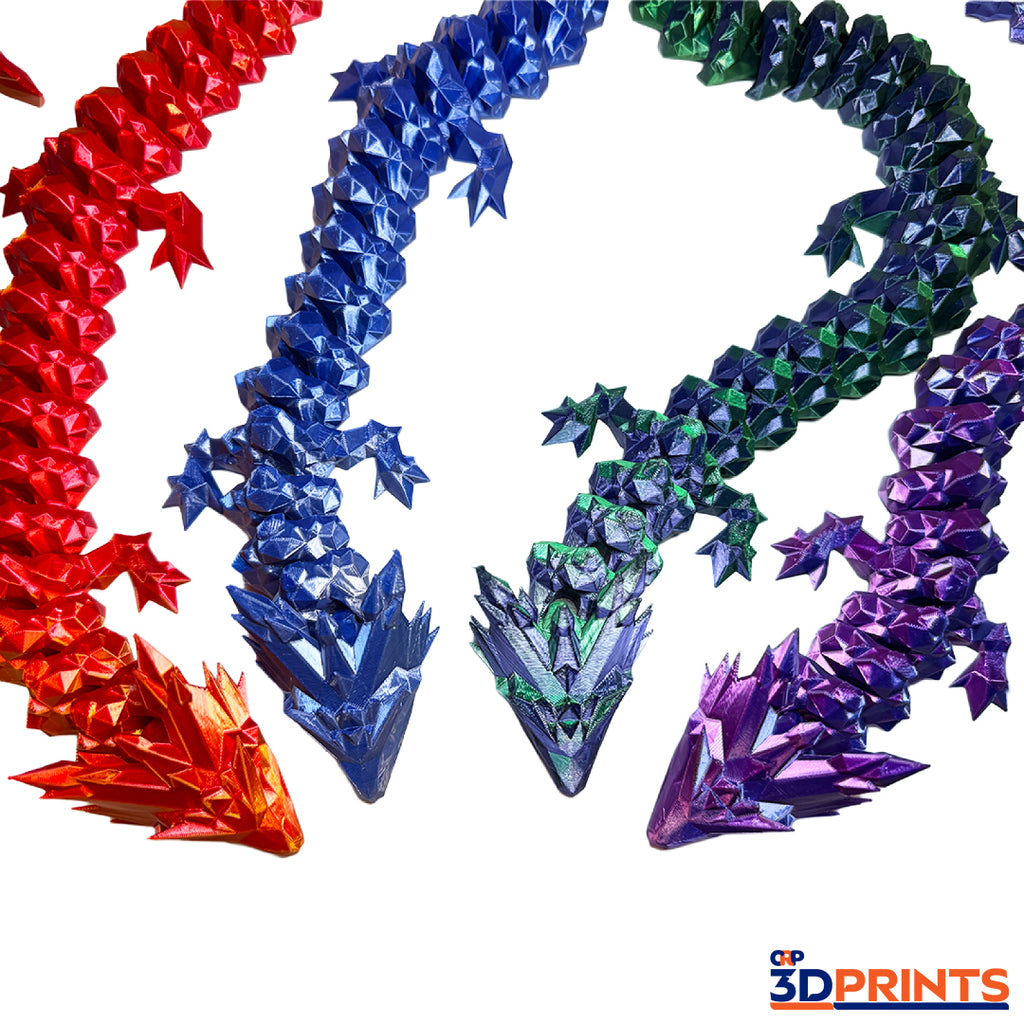 60cm Flexi Crystal Dragon