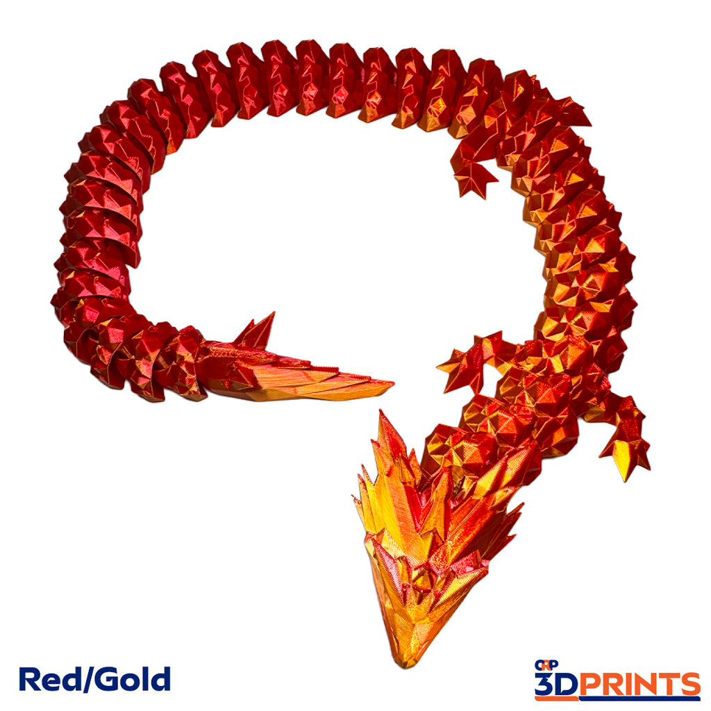 60cm Flexi Crystal Dragon