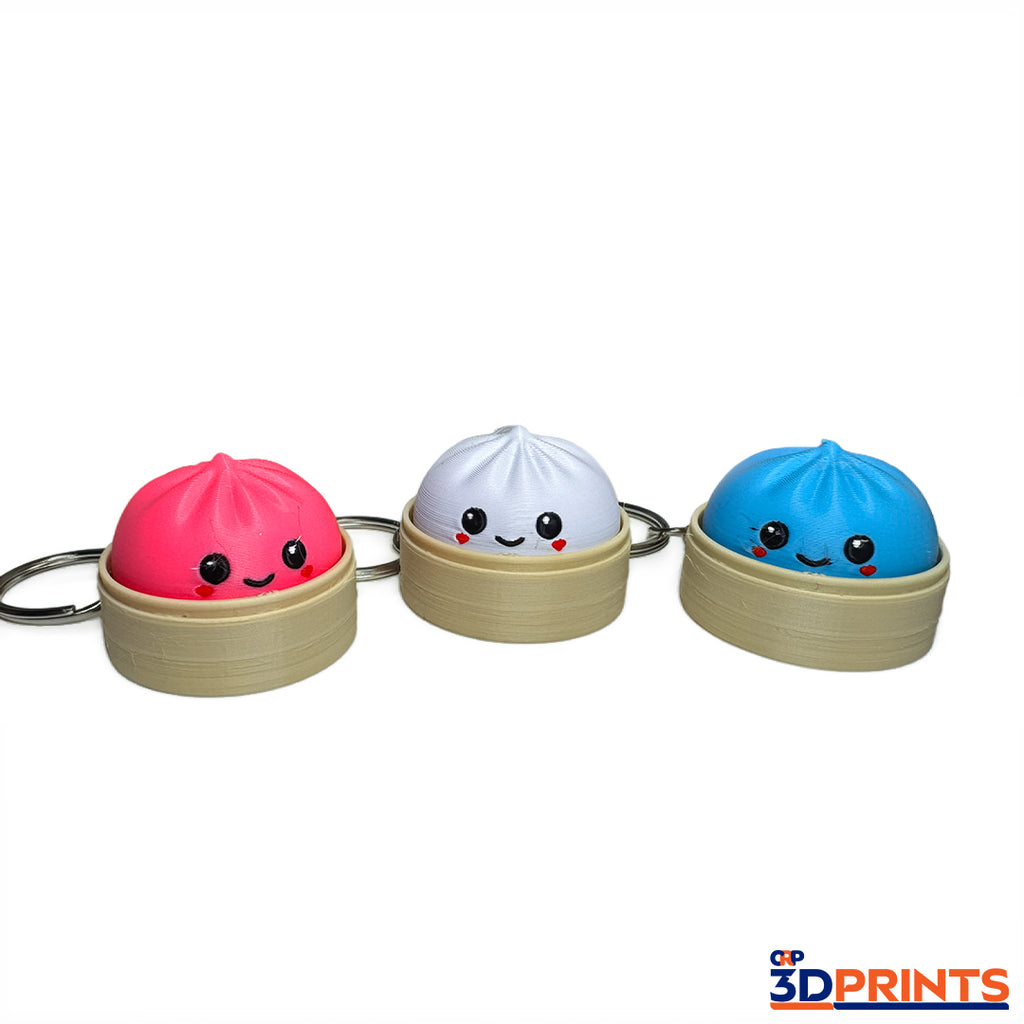 Dumpling Fidget Clicker Keyring