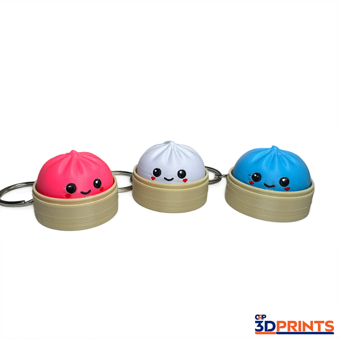 Dumpling Fidget Clicker Keyring
