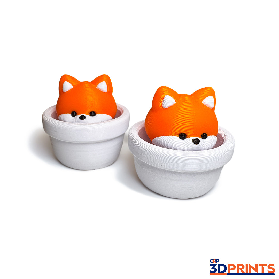 Fox in a Pot Fidget Clicker