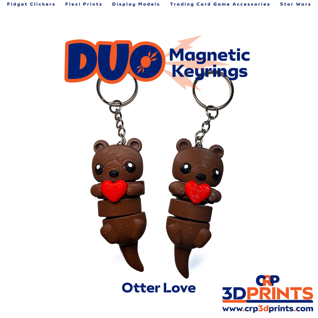 Duo Magnetic Keyring Set