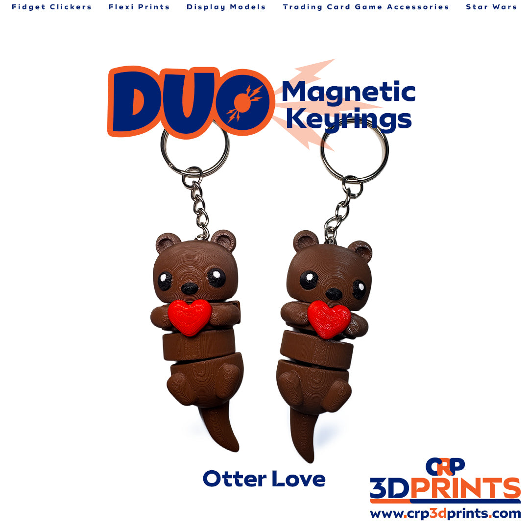 Duo Magnetic Keyring Set