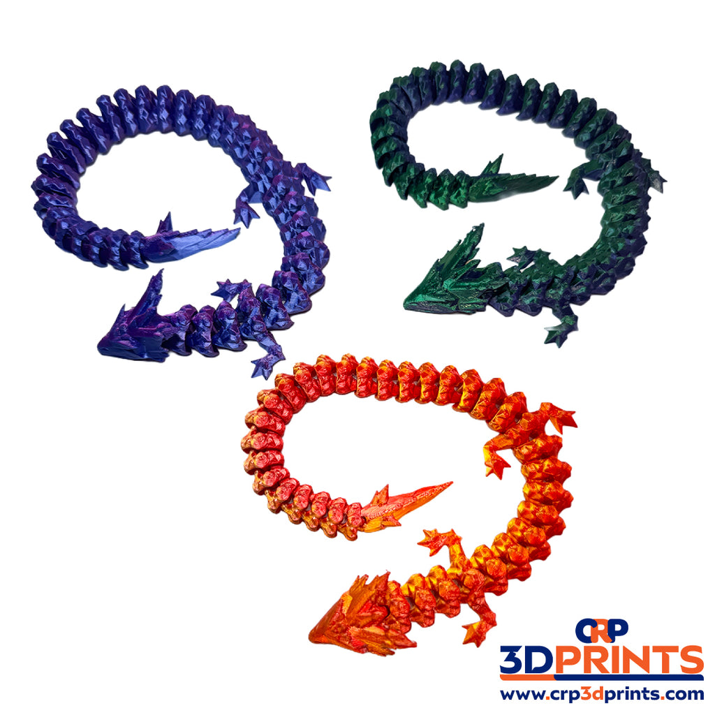 Mini Flexi Crystal Dragon 30cm