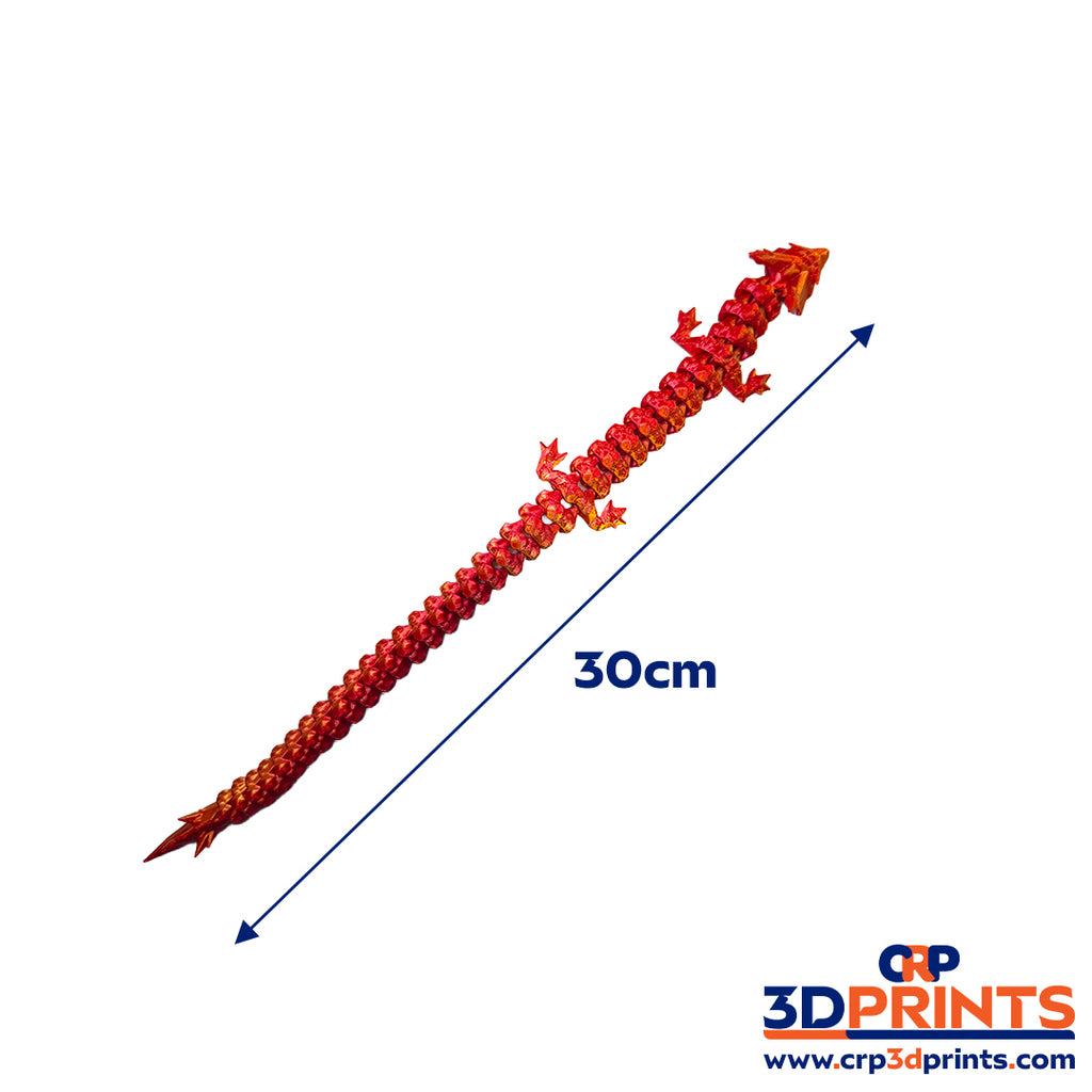 Mini Flexi Crystal Dragon 30cm