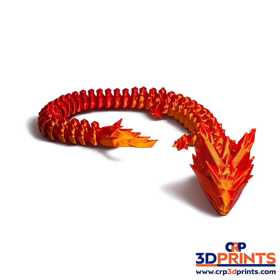 Mini Flexi Crystal Dragon 30cm