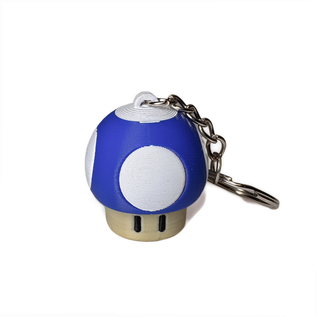 Mushroom Fidget Clicker Keyring