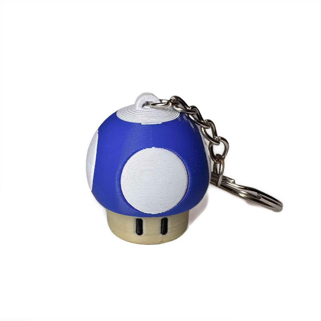 Mushroom Fidget Clicker Keyring