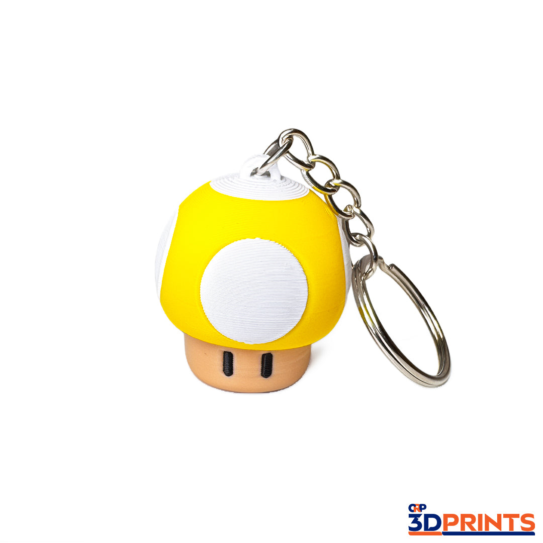 Mushroom Fidget Clicker Keyring