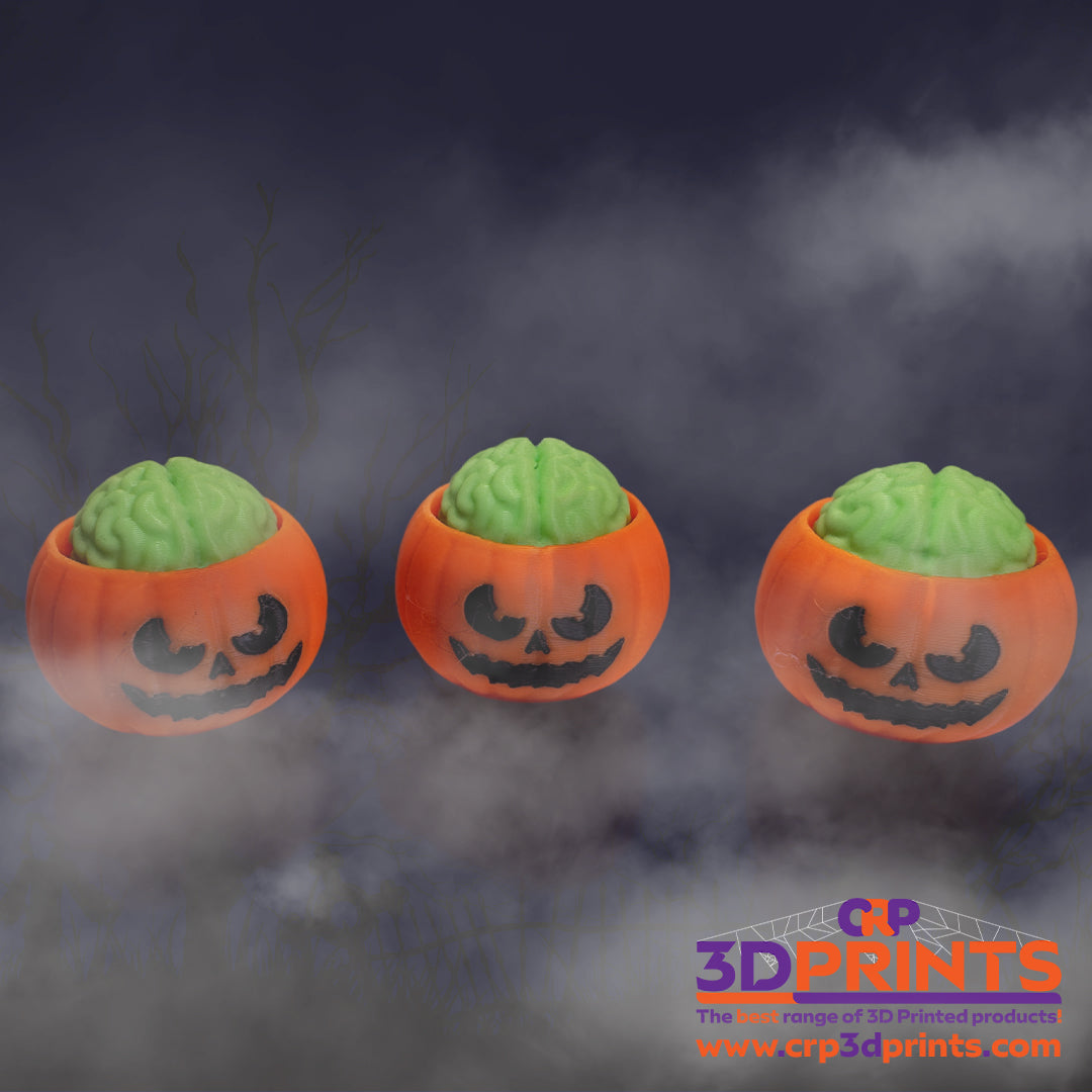 Pumpkin Brain Fidget Clicker