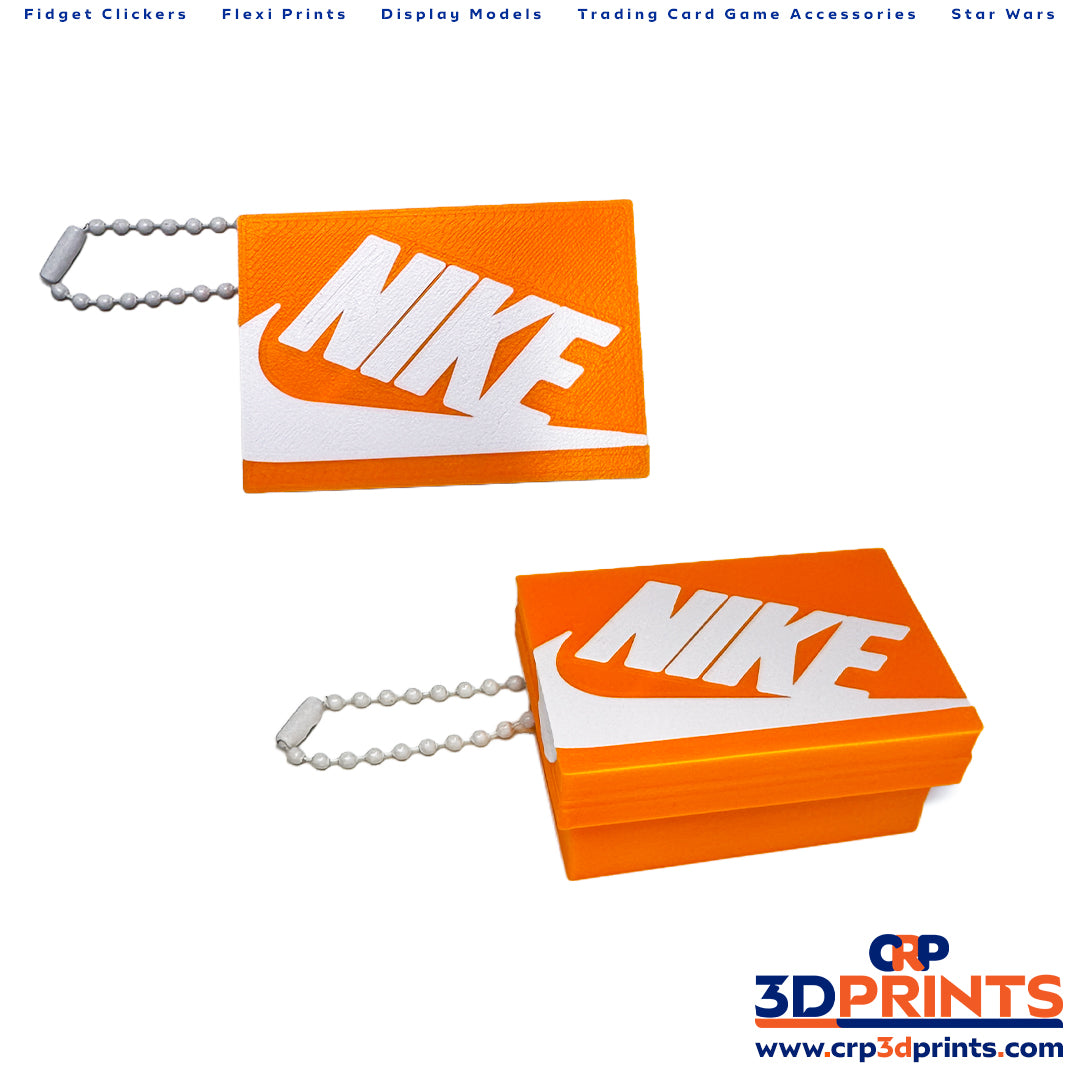 Sneaker Box Fidget Clicker Keyring